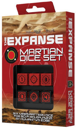 The Expanse Martian Dice Set (ONLINE ORDER ONLY)