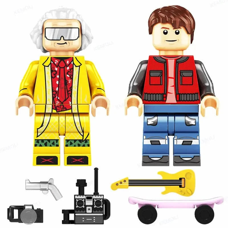 Back to the Future Minifigure 2-Pack – Doc Brown & Marty McFly