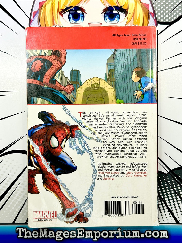 Marvel Adventures Spiderman versus Sandman and Venom (Online Order Only)