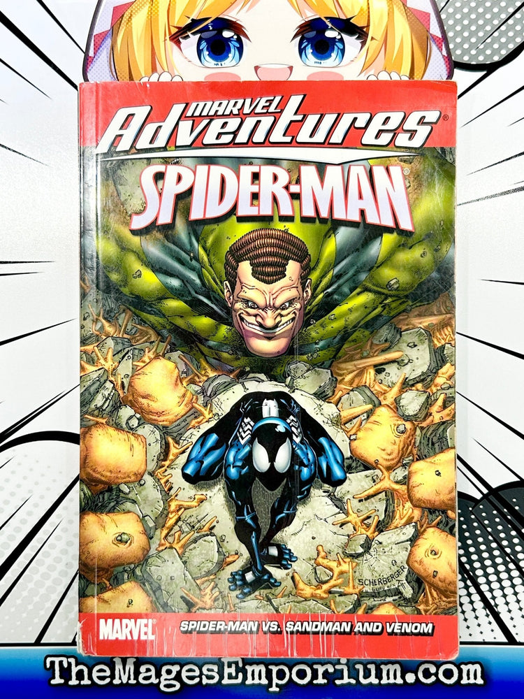 Marvel Adventures Spiderman versus Sandman and Venom (Online Order Only)