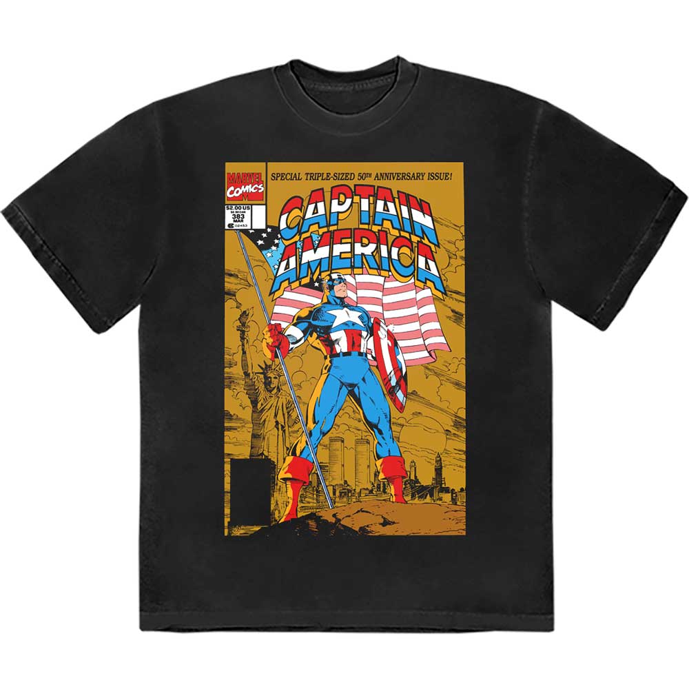 Captain America 50th Comic Cover [T-Shirt] (ONLINE ORDER ONLY)