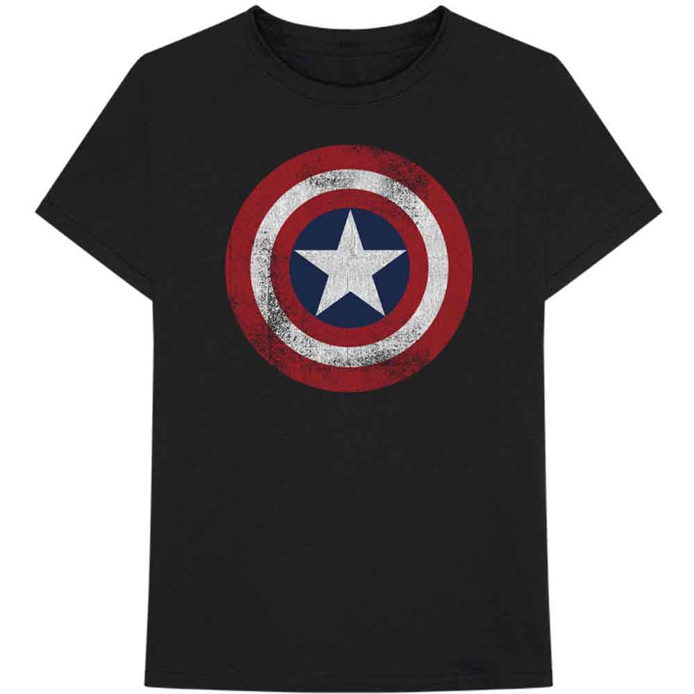 Captain America Distressed Shield [T-Shirt] (ONLINE ORDER ONLY)