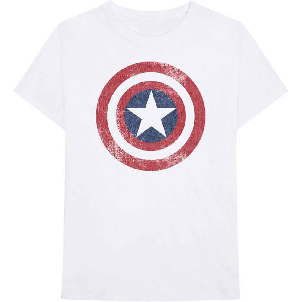 Captain America Distressed Shield [T-Shirt] (ONLINE ORDER ONLY)