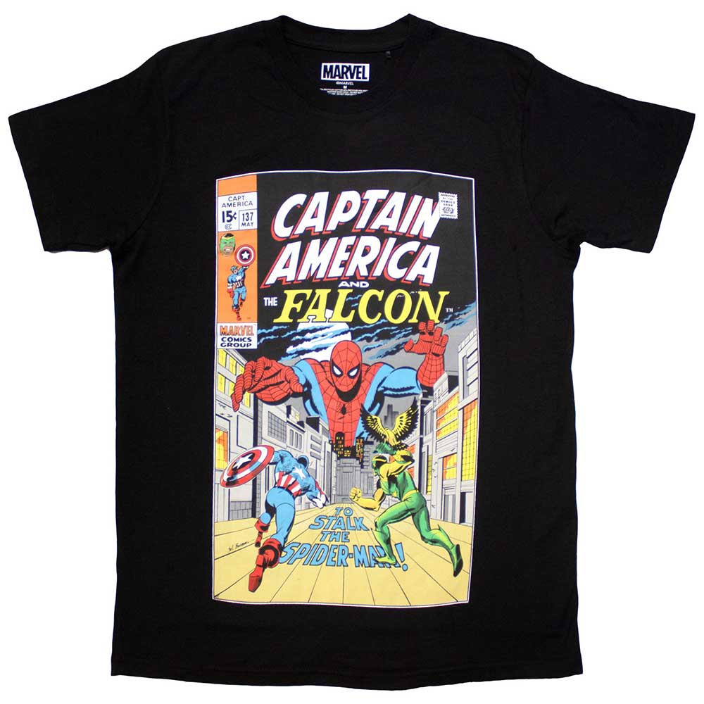 Captain America & Falcon Comic Cover [T-Shirt] (ONLINE ORDER ONLY)
