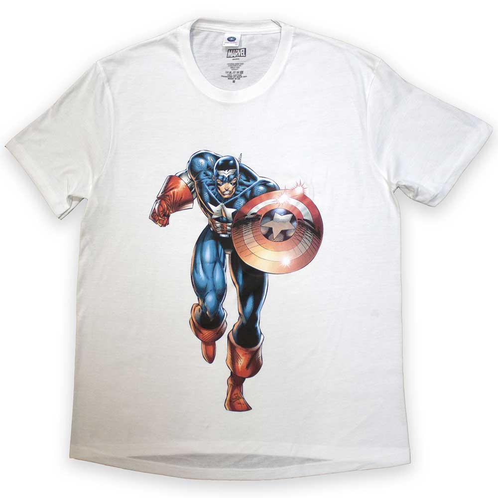 Captain America Running [T-Shirt] (ONLINE ORDER ONLY)