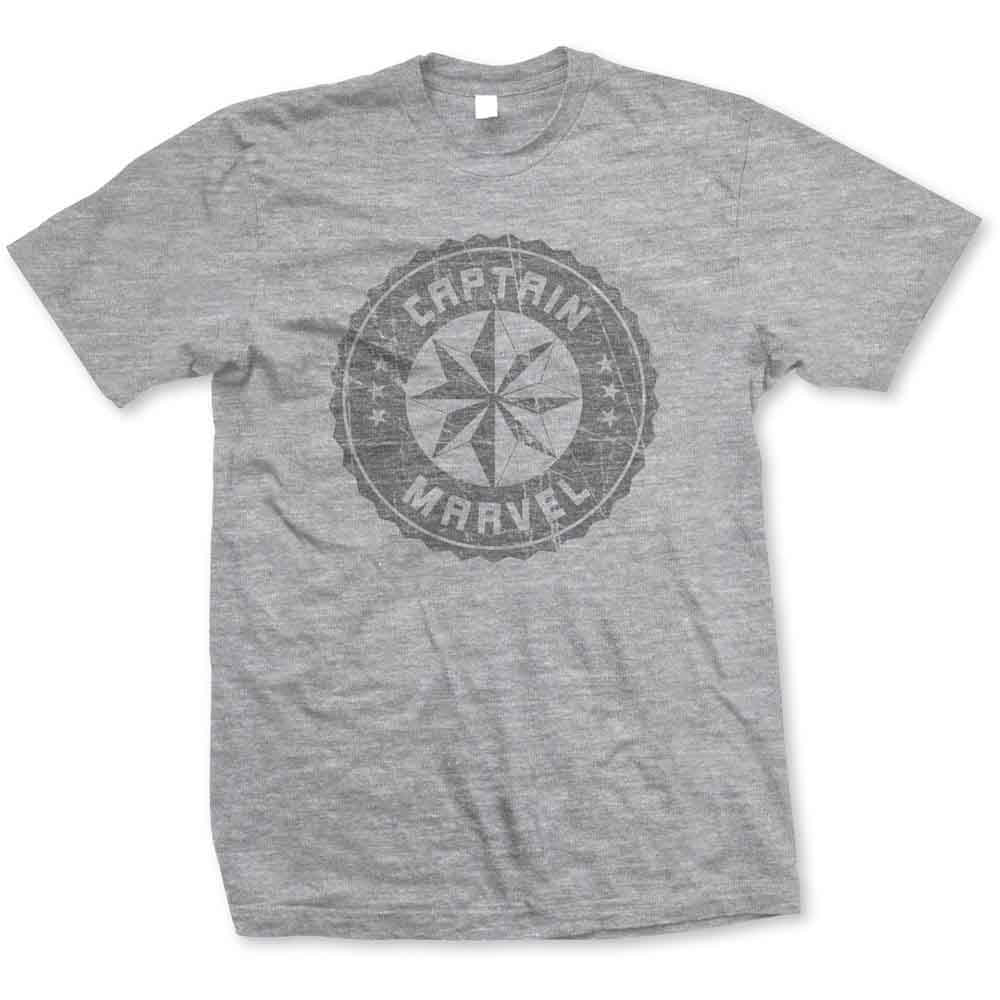Captain Marvel Grey Circle [T-Shirt] (ONLINE ORDER ONLY)