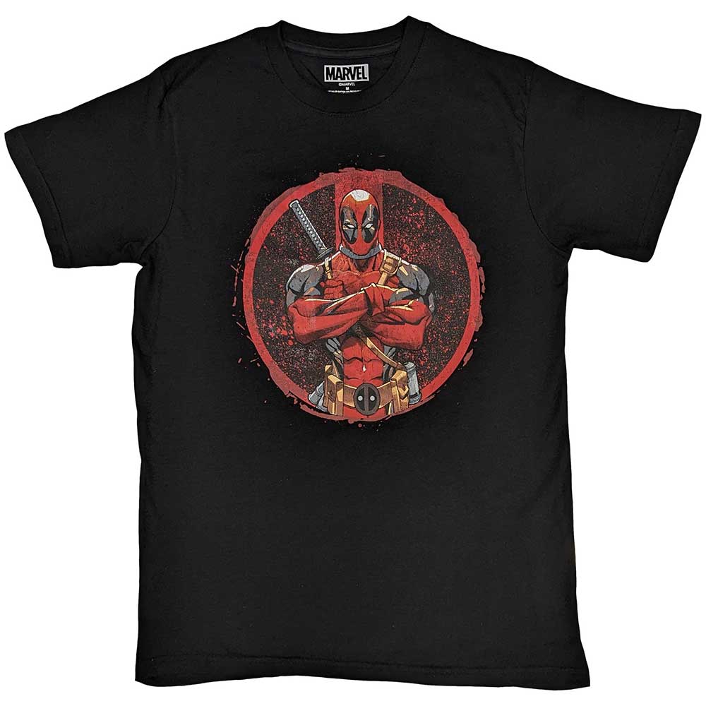 Marvel Comics - Deadpool Arms Crossed [T-Shirt] (ONLINE ORDER ONLY)