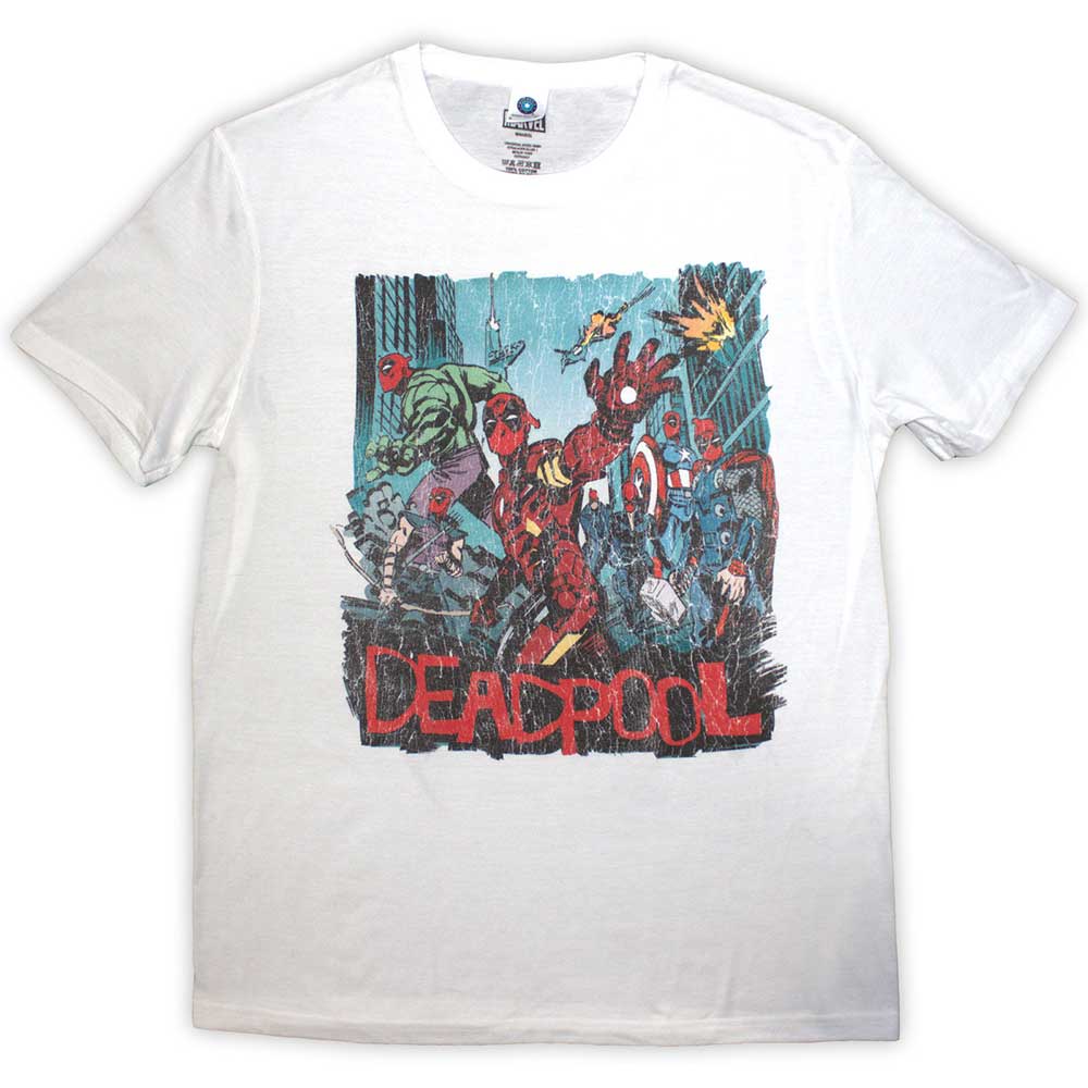 Deadpool Hero Scene Vintage [T-Shirt] (ONLINE ORDER ONLY)