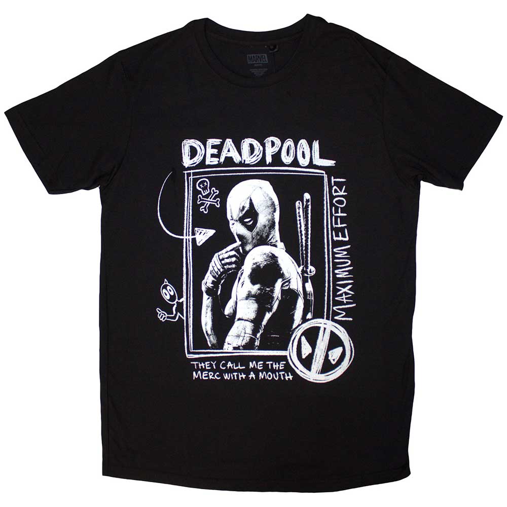 Marvel Comics - Deadpool Merc With A Mouth Max Effort [T-Shirt] (ONLINE ORDER ONLY)