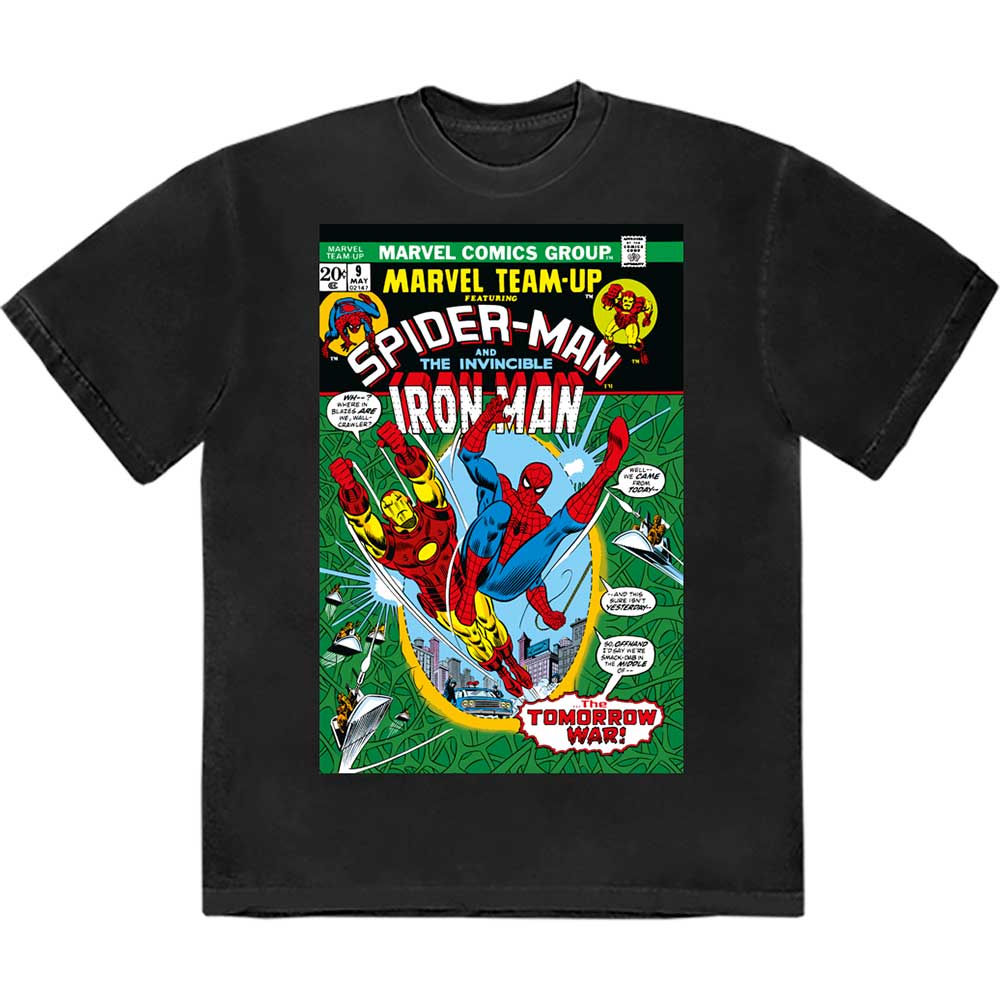 Spiderman & Iron Man Comic Cover [T-Shirt] (ONLINE ORDER ONLY)