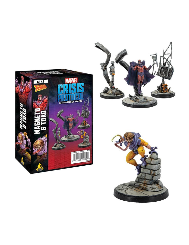 Marvel Crisis Protocol: Magneto & Toad (ONLINE ORDER ONLY)