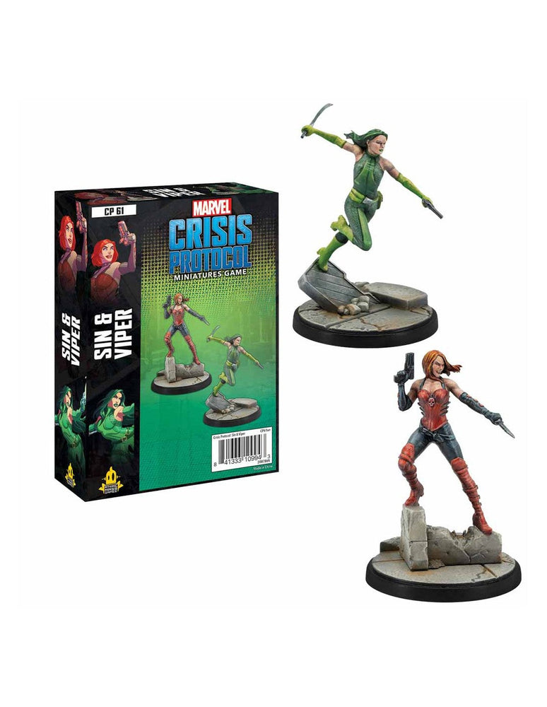 Marvel Crisis Protocol: Sin and Viper (ONLINE ORDER ONLY)