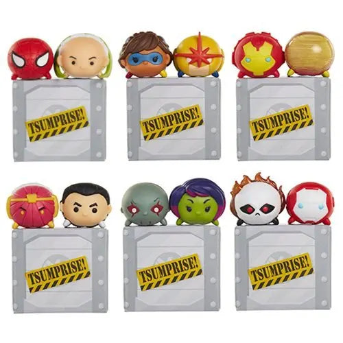 Marvel Tsum Tsum 3-Pack Mini-Figures Series 4 - Select Figure(s) (Online Order Only)