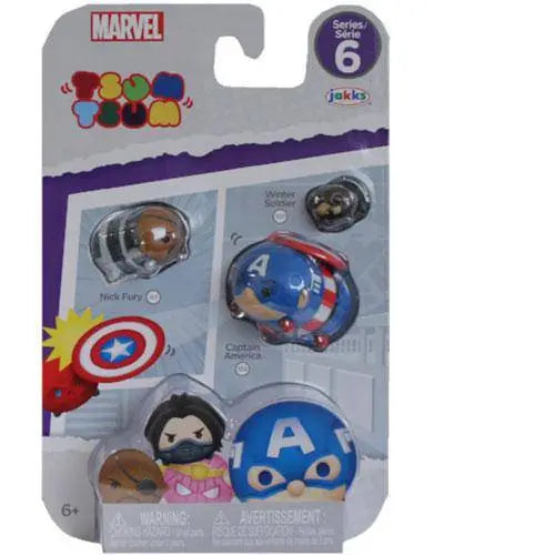 Marvel Tsum Tsum 3-Pack Mini-Figures Series 6: Select Figure(s) (Online Order Only)