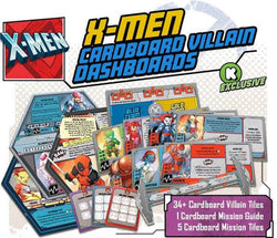 Marvel United: X-Men Carboard Villain Dashboards - Kickstarter Exclusive (ONLINE ORDER ONLY)