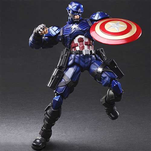 Marvel Universe Variant Bring Arts Captain America Action Figure (Online Order Only)