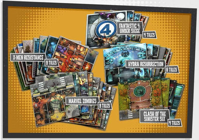 Marvel Zombies: Tile Set (Kickstarter Exclusive) (ONLINE ORDER ONLY)