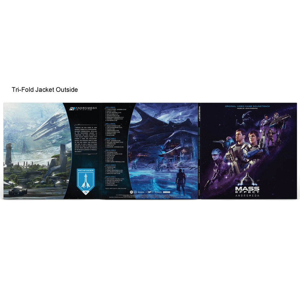 Mass Effect Andromeda (3LP Box Set, "Aurora Relay" Limited Exclusive) [Vinyl] (ONLINE ORDER ONLY)