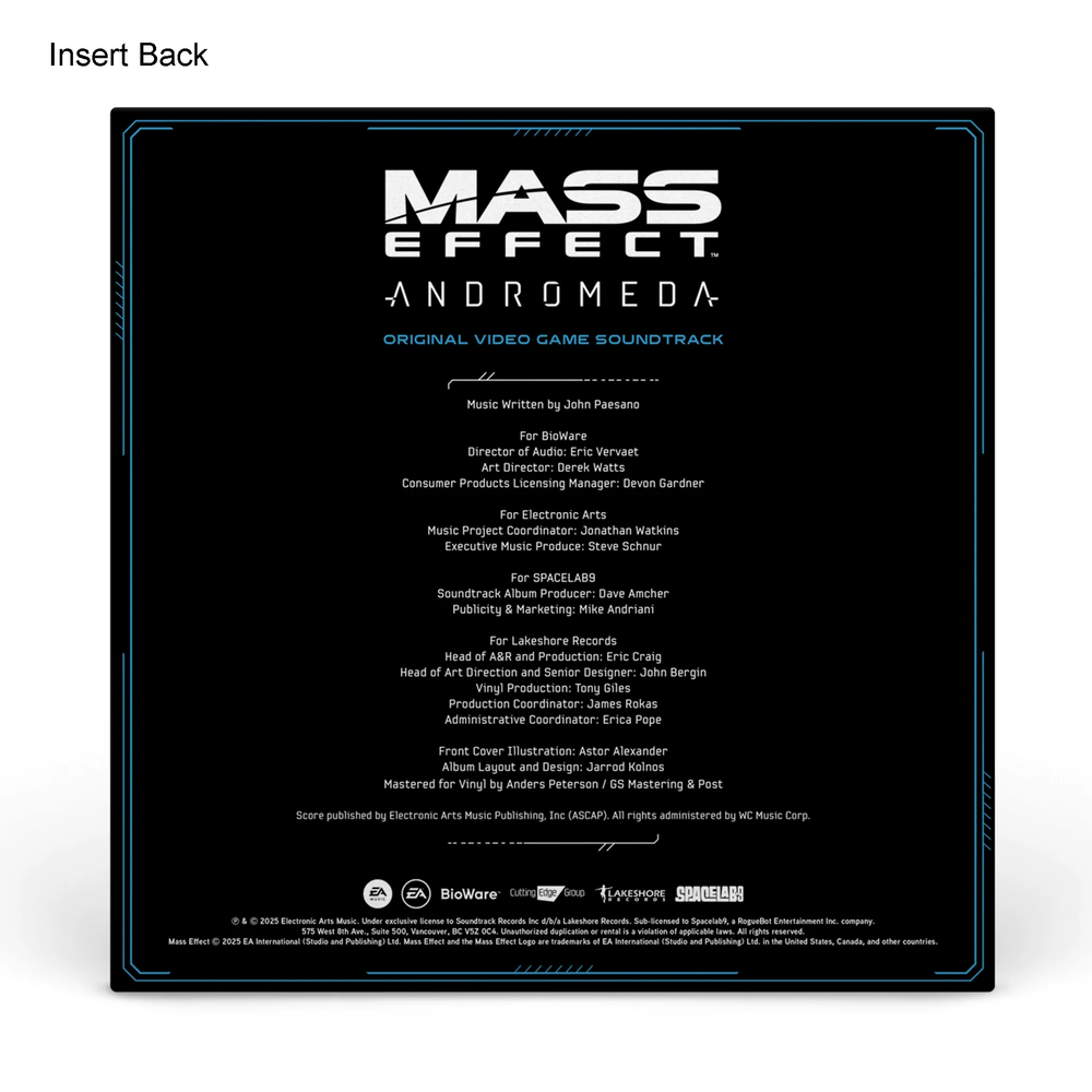 Mass Effect: Andromeda (3LP Box Set, "Aurora Relay" Limited Exclusive) [Vinyl] (ONLINE ORDER ONLY)
