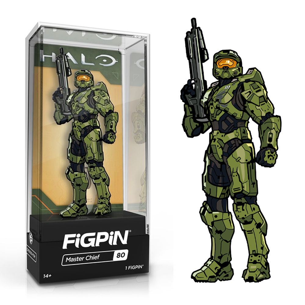 FiGPiN: Halo Infinite - Master Chief [Standing w/Rifle] #80 (ONLINE ORDER ONLY)