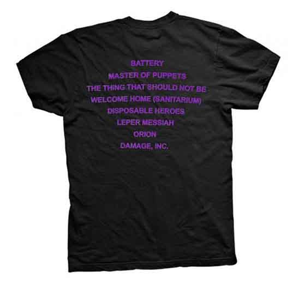 Metallica "Master of Puppets" Album T-Shirt (ONLINE ORDER ONLY)