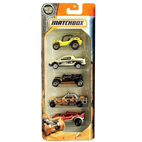 Matchbox 2016 1:64 Desert cars 5-Car Pack - DJY02 (ONLINE ORDER ONLY)