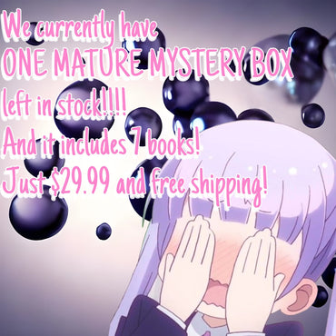 Mature Rated Mystery Manga Box - 7 English Mixed Manga (Online Order Only)