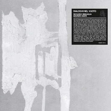 MAURIZIO ABATE/RICCARDO SINIGAGLIA - Dialoghi Nel Vuoto [Vinyl] (ONLINE ORDER ONLY)