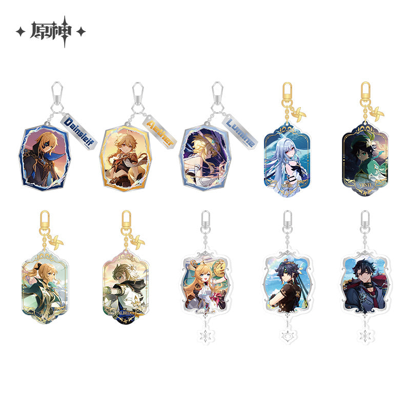 Genshin Impact Theme Series Acrylic Keychain (ONLINE ORDER ONLY)