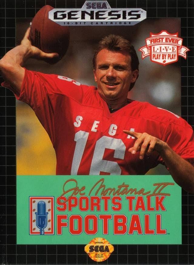 Joe Montana II: Sports Talk Football (Sega Genesis) (ONLINE ORDER ONLY)