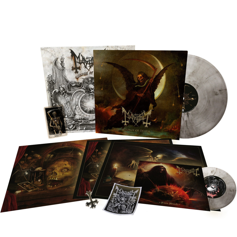 Liturgy Of Death (Limited Edition) [Clear/Black Marbled Vinyl & 7" Box Set] [Vinyl] (ONLINE ORDER ONLY)