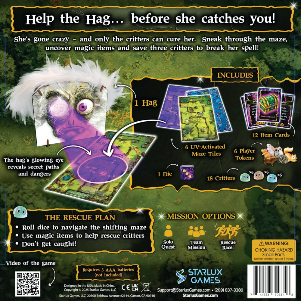 Enchanted Maze – A Light Up Adventure Board Game (ONLINE ORDER ONLY)