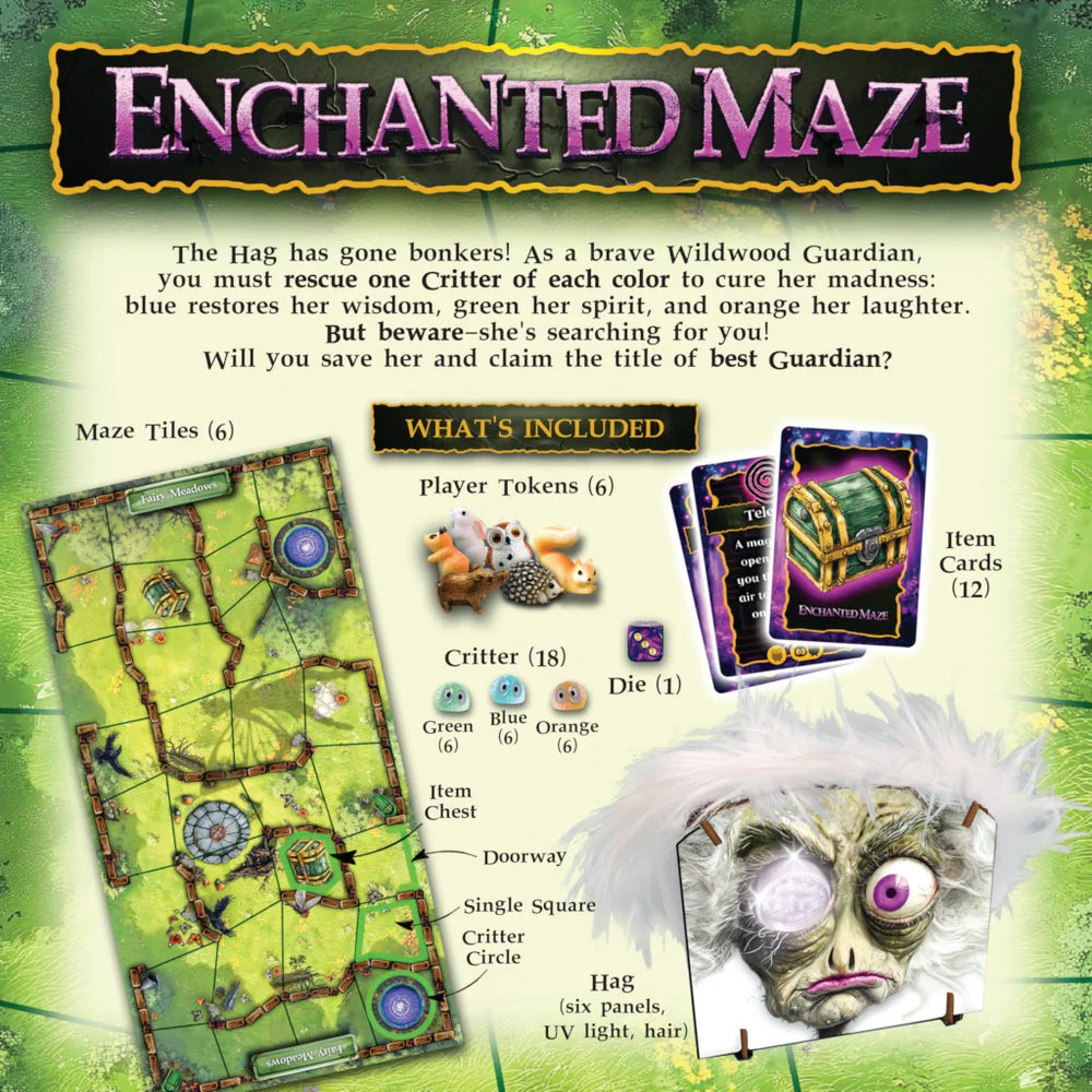 Enchanted Maze – A Light Up Adventure Board Game (ONLINE ORDER ONLY)