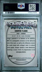 Graded 2024 Topps Bowman Chrome U Cooper Flagg #BP3 Boundless Potential Rookie RC Basketball Card PSA 10 Gem Mint (ONLINE ORDER ONLY)