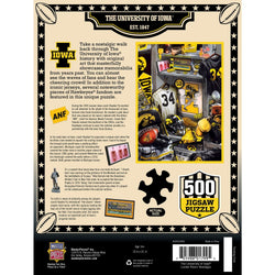 Iowa Hawkeyes - Locker Room 500 Piece Jigsaw Puzzle (ONLINE ORDER ONLY)