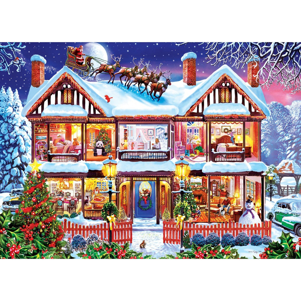 Season's Greetings - Home for the Holidays 1000 Piece Jigsaw Puzzle (ONLINE ORDER ONLY)