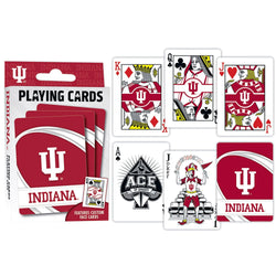 Indiana Hoosiers Playing Cards - 54 Card Deck (ONLINE ORDER ONLY)