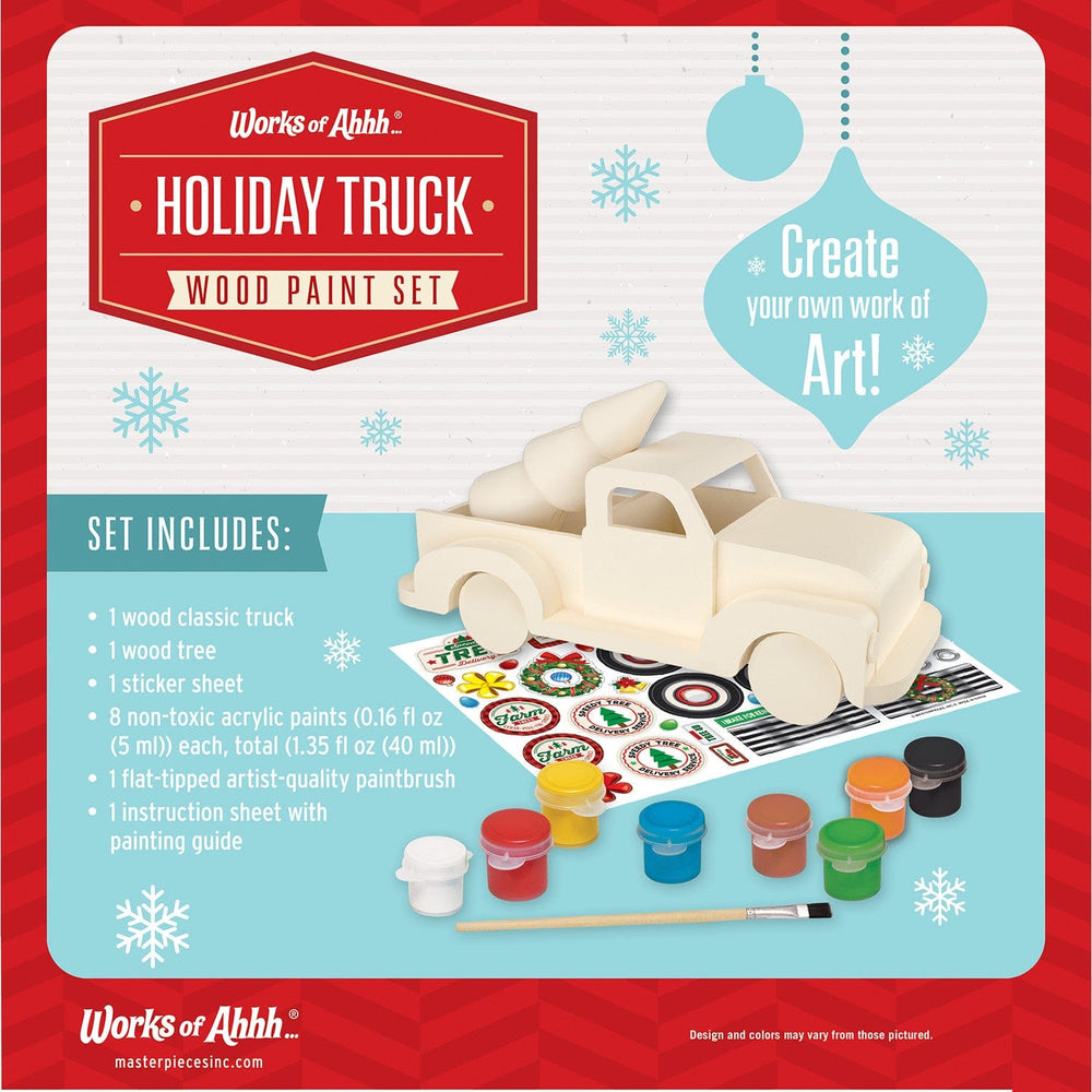 Holiday Truck Wood Paint Kit (ONLINE ORDER ONLY)