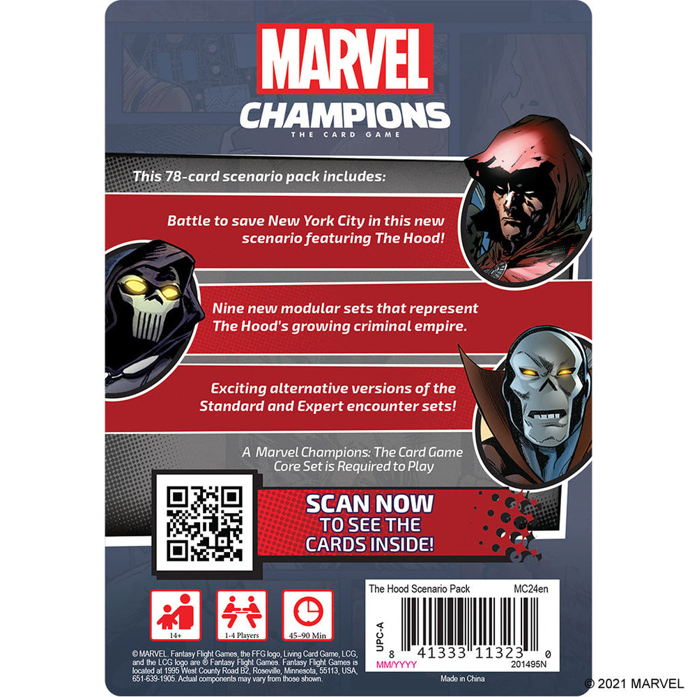 Marvel Champions LCG: The Hood Scenario Pack (ONLINE ORDER ONLY)