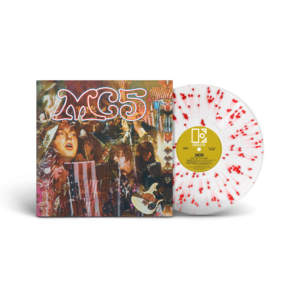 MC5 - Kick Out The Jams (ROCKTOBER) (Ultra Clear / Red Splatter Vinyl) [Vinyl] (ONLINE ORDER ONLY)