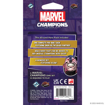 Marvel Champions LCG: Black Panther Hero Pack (ONLINE ORDER ONLY)