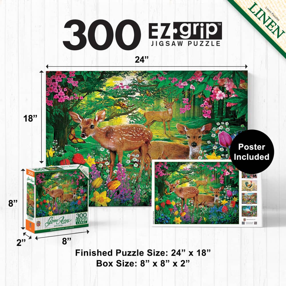 Green Acres - Spirit of Spring 300 Piece EZ Grip Jigsaw Puzzle