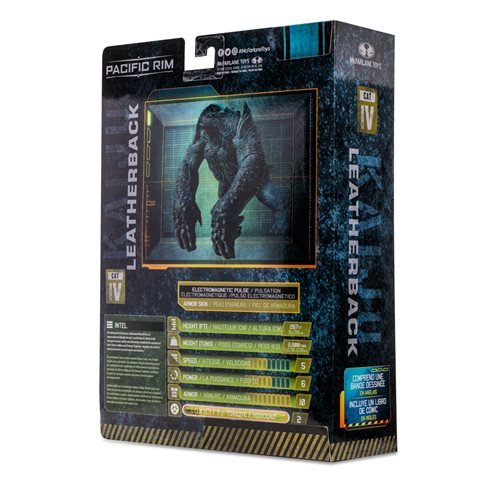 McFarlane Toys Pacific Rim Kaiju Wave 1 4-Inch Scale Action Figure with Comic Book - Select Figure(s) (Online Order Only)