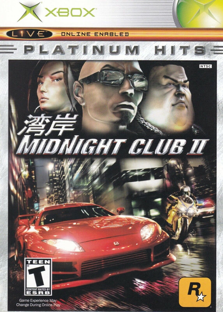 Midnight Club 2 (Platinum Hits) (Xbox) (ONLINE ORDER ONLY)
