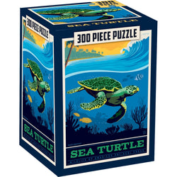 Sea Turtle 300 Piece Jigsaw Puzzle (ONLINE ORDER ONLY)