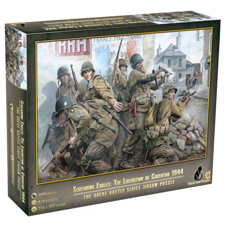 Screaming Eagles: The Liberation of Carentan 1944 Puzzle (ONLINE ORDER ONLY)