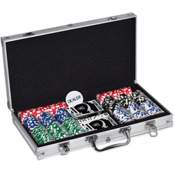 Las Vegas Raiders 300 Piece Poker Set (ONLINE ORDER ONLY)