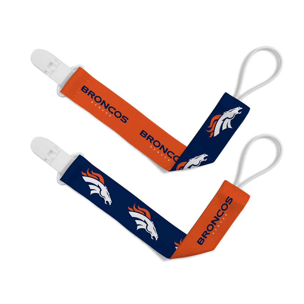 Denver Broncos - Pacifier Clip 2-Pack (ONLINE ORDER ONLY)