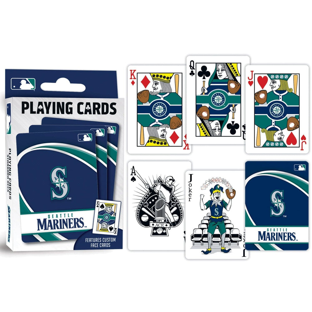 Seattle Mariners Playing Cards - 54 Card Deck (ONLINE ORDER ONLY)