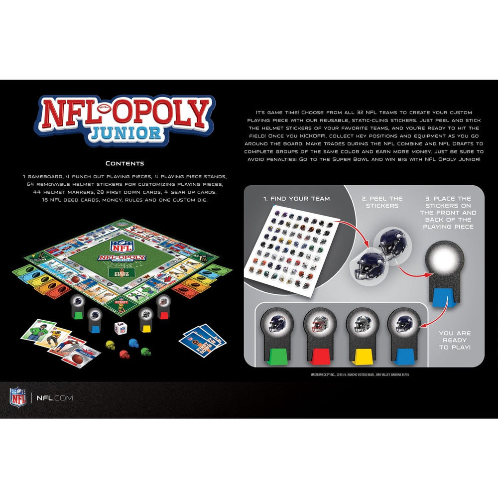 NFL Opoly Junior (ONLINE ORDER ONLY)
